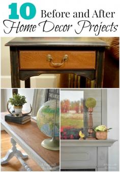 10 Before and After Home Decor Projects