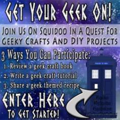 Join the Get Your Geek On Craft Quest For Nerds #crafts #geekcrafts