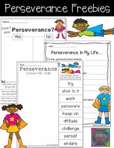 Perseverance Freebies