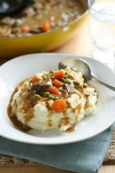 Irish Beef Stew & Mashed Potatoes Final 3 by laurenslatest, via Flickr