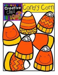 This 13-piece set is tasty and cute! I just love candy corn! Included are 7 vibrant, colored images and 6 black and white version (not shown in the preview). $