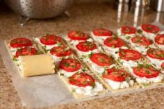 Caprese Lasagna Roll Ups but use whole wheat noodles.