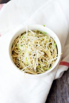 pasta with pesto by Heather| French Press, via Flickr