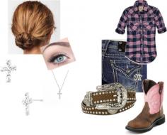 "Cattle Show by Abby" by ltysdal on Polyvore