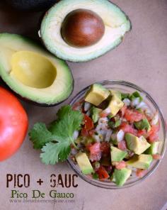 Pico + Guac = Pico de Guaco  The BEST salsa out there