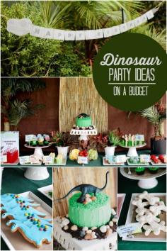 Dinosaur Birthday Party Ideas on a Budget