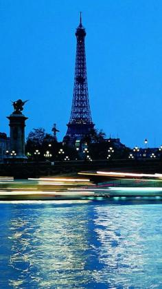 paris, france, eiffel tower, bridge, water, blue sky