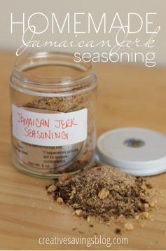Forget expensive seasoning blends and experiment with your own, starting with this simple homemade Jamaican Jerk Seasoning recipe. It's not only incredibly delicious on pork and chicken, it's also super easy to put together. Plus, all the ingredients are probably in your pantry right now!