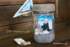 summer vacation DIY memory jars project – CherylStyle