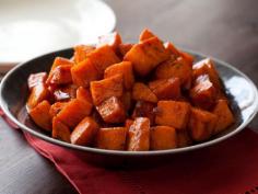 Roasted Sweet Potatoes with Honey and Cinnamon  Read more at: www.foodnetwork.c...
