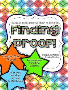 Finding Proof - Citing Evidence - Inferring Word Meaning