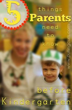 What moms AND kids need to know about the magical land of Kindergarten before starting school. {I  heart K}
