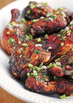 southwestern grilled chicken recipe with lime butter