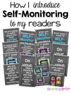 How I Work With Students to Self-Monitor While Reading - Look Right Sound Right Make Sense