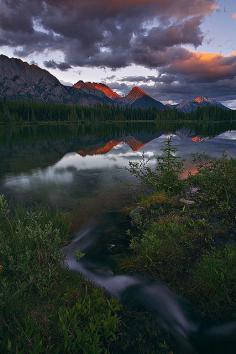 "The Last Light" The Canadian Rockies - Henry w. L Photography