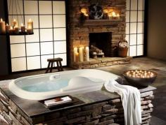 Rustic Hot Tub - Found on Zillow Digs.