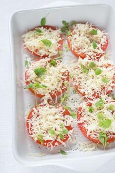 Parmesan Baked Tomatoes by Migle Seikyte, via Flickr