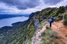 Beautiful view from Panekire bluff on the Lake Waikaremoana Great Walk. Read about our adventure livingakiwilife.b... Discovered by Stoked for Saturday at Lake Waikaremoana, Urewera National Park, New Zealand