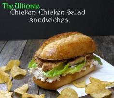 The Ultimate Chicken-Chicken Salad Sandwich from NoblePig.com