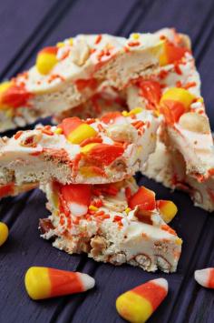 Candy Corn Bark