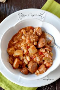 Andouille sausage, chicken and spices make this Cajun one pot meal pure comfort food! www.lemonsforlulu...