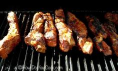 Country Style Pork Ribs with Mustard and Dry Rub Marinade