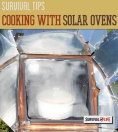 Here’s a great video showing the construction and use of a homemade and commercial solar oven | Solar Ovens: Cooking on the Bright Side survivallife.com #survivallife