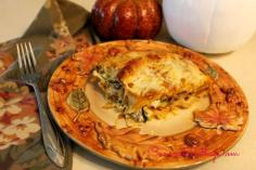 Pumpkin Zucchini Lasagna is yummy, with meat or vegetarian www.Concordcottag... #Lasagna #Pumpkin #Fall #PumpkinRecipe #Recipe #BestofDIY #HometalkEveryday