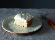 Grandma's White Cake with Maple Syrup Frosting. ☀CQ #southern #recipes.