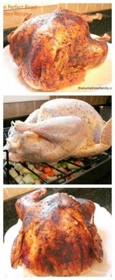 An absolute Perfect Roast Turkey Recipe that is juicy and fragrant.