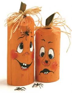 50 Different Pumpkin Crafts for Fall - Super cute ideas...