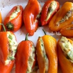 Sweet Pepper Poppers on www.PopularPaleo.com