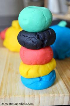 The BEST Homemade Playdough Recipe