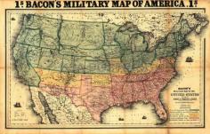 forts | ... military map of the United States shewing the forts fortifications