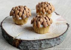 Acorn Inspired Cupcakes