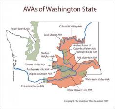 Wine Regions of Washington State #wine #wineeducation