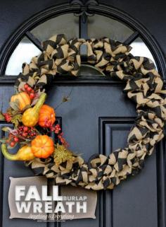 Fall Burlap Wreath Final