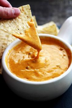 Copycat Chili's Queso that tastes so much like the original everyone will wonder if you bought it at the restaurant! Just 5 minute prep and made in the crockpot!