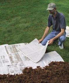 Four Ways to Remove Unwanted Sod -- I like how they include the method of using a mulch such as newspapers.  Check out my pin on Lasagna gardening if you want to create a new garden on top of your existing sod.