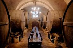 Wine Cellar, Dining Room, Castello di Semivicoli Hotel in Casacanditella, Italy