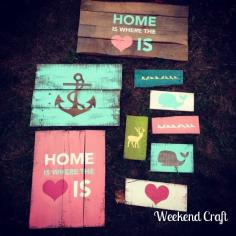How to make pallet signs and home decor Silhouette Challenge
