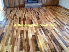 What an incredible pallet repurposing idea - beautiful wood floors! This is a project to definitely see, even if you don't plan to have new floors as it provides so much inspiration for old pallets and ways to use old pallets.  Great job  @Rancher Girl