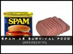 Spam as a survival food - geekprepper.org