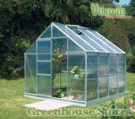 Toughened Glass Greenhouse for sale at Greenhouse Stores with FREE UK Delivery.  www.greenhousesto...