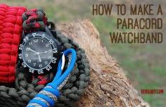 How To Make A Paracord Watchband