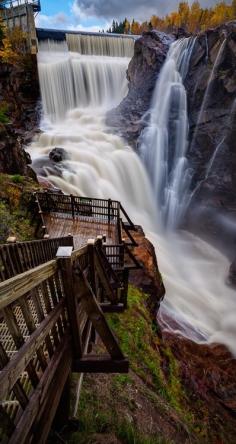 Parc des 7 chutes (The Seven Falls) in Saint-Ferriole-des-Neiges, Quebec, Canada • photo: Mario Cliche on 500px