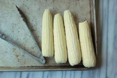 How to shuck corn easily