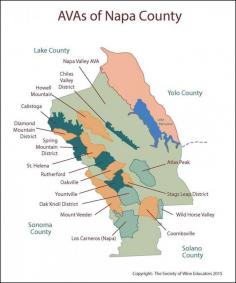 Wine Regions of Napa #wine #wineeducation