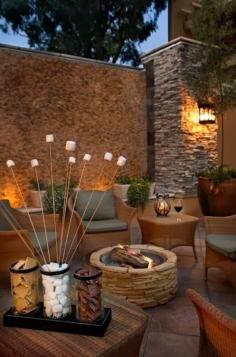 Special Fire Pit With Amazing Decor Design