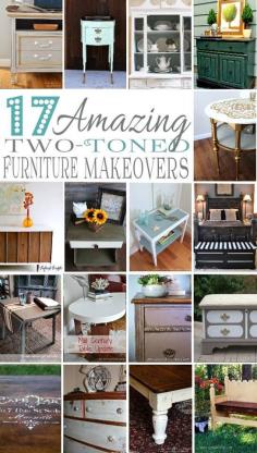 Two Toned Furniture, DIY Project